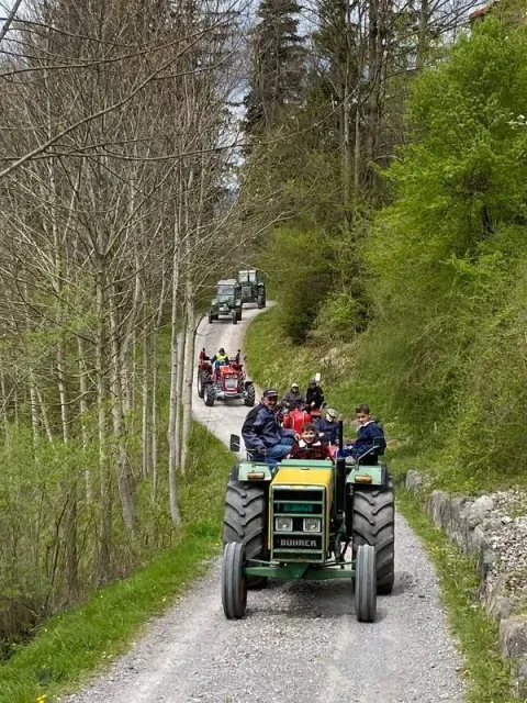 Blueschtfahrt zum Lama und Alpakahof, 28.04.2024 (Galerie 2024)
