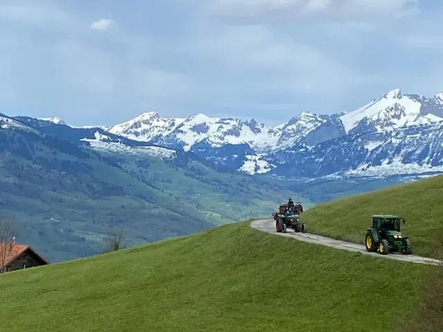 Blueschtfahrt zum Lama und Alpakahof, 28.04.2024 (Galerie 2024)