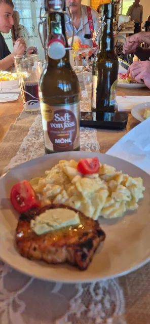 Mittagessen schmeckte super