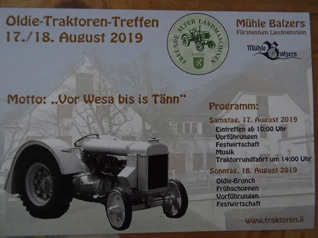 Oldie-Treffen 2019, Balzers, 18.08.2019 (Galerie 2019)