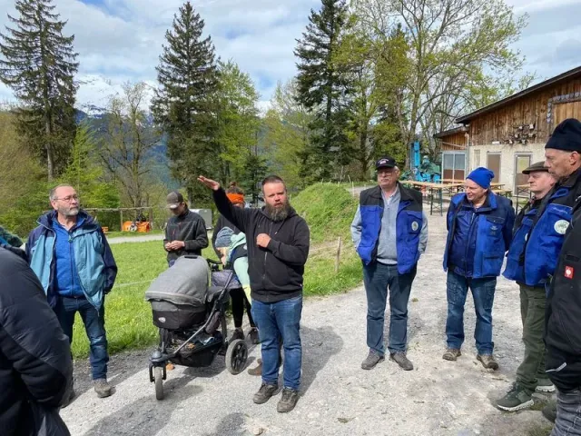 Blueschtfahrt zum Lama und Alpakahof, 28.04.2024 (Galerie 2024)
