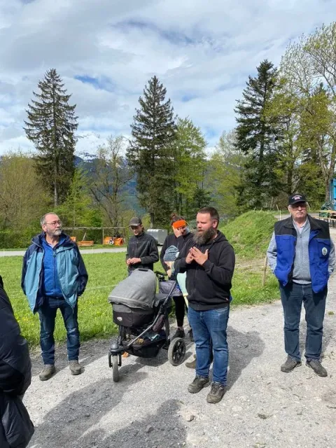 Blueschtfahrt zum Lama und Alpakahof, 28.04.2024 (Galerie 2024)